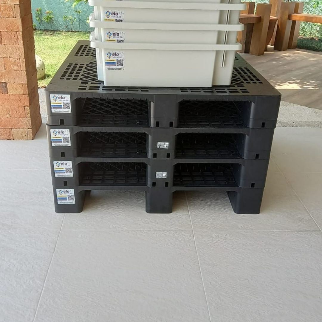 Pallet de Plástico Pesado 1,00x1,20 - Imagem 10