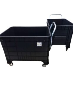 Carrinho Coletor Para Condomínio 372L - Sem Tampa